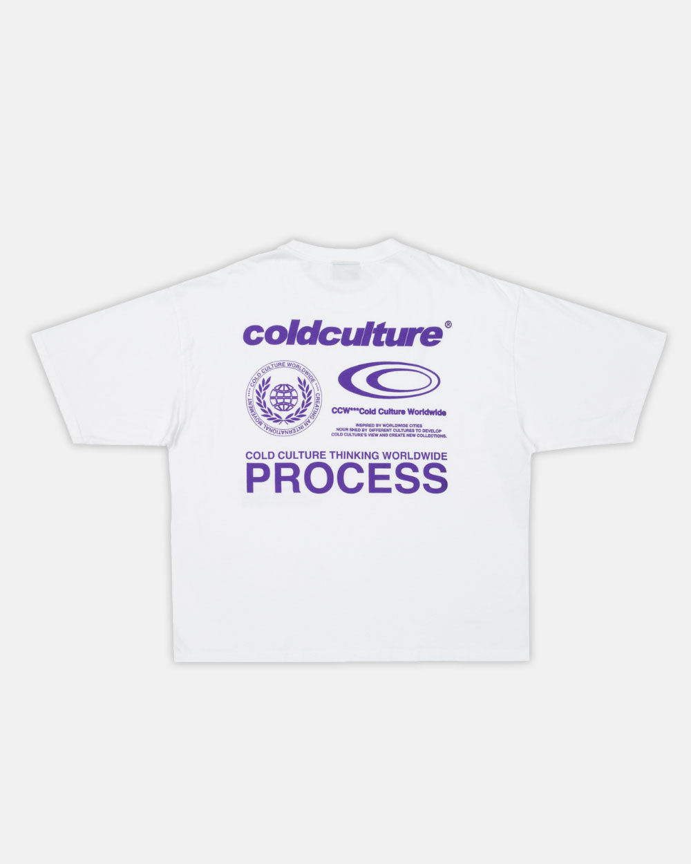 Cold Brand VISUALIZE TEE WHITE