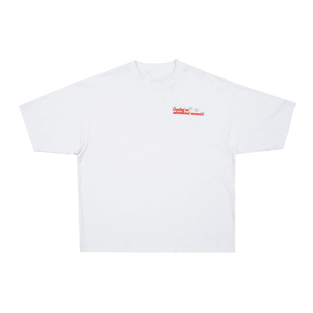 CINEMA TEE WHITE