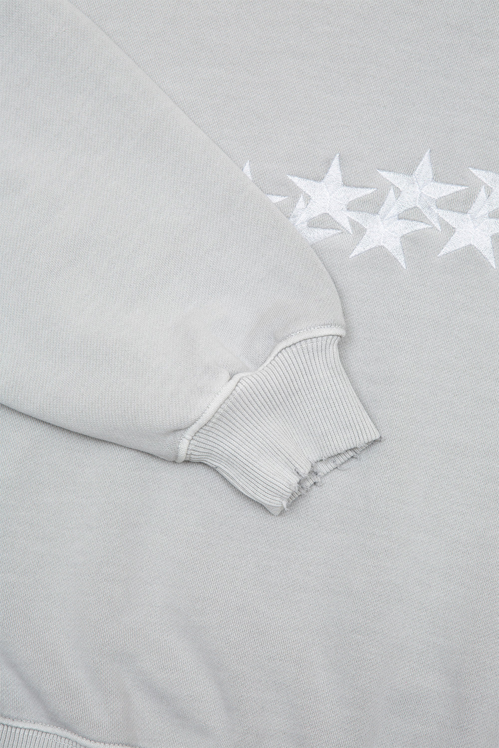 STARS CREWNECK PALE GRAY