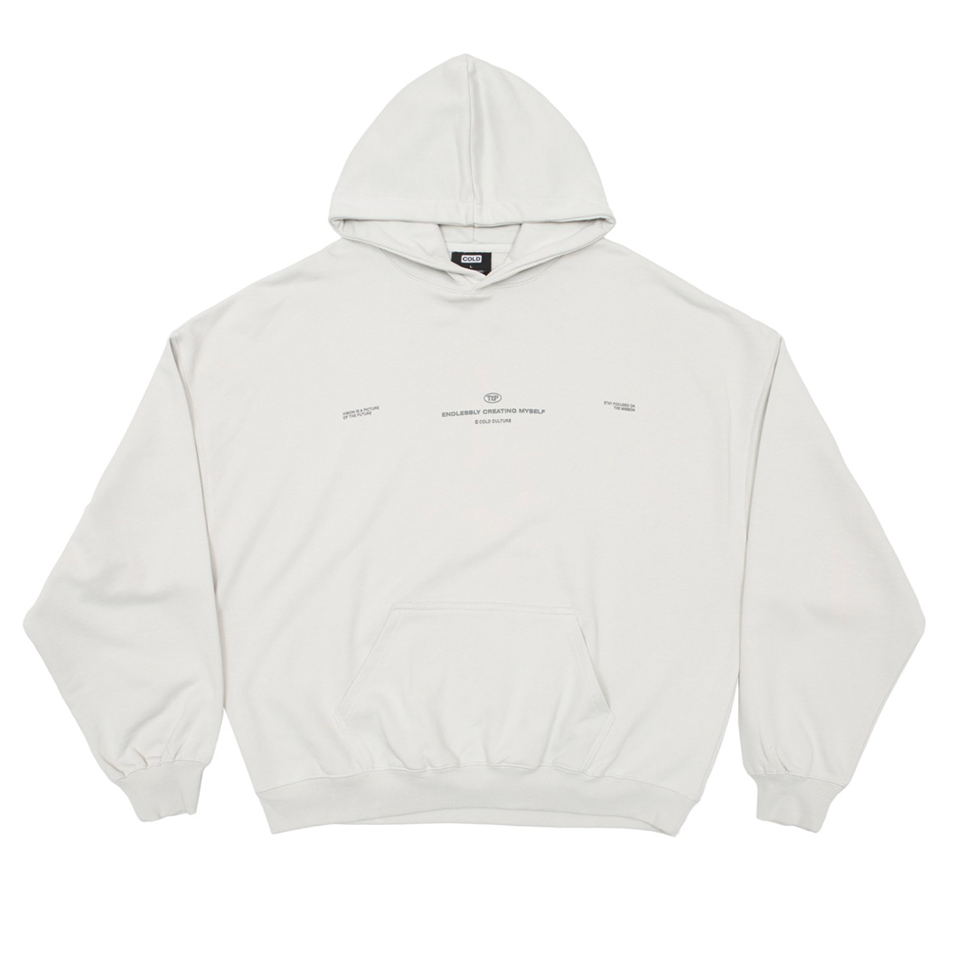 ENDLESSLY HOODIE LIGHT GRAY
