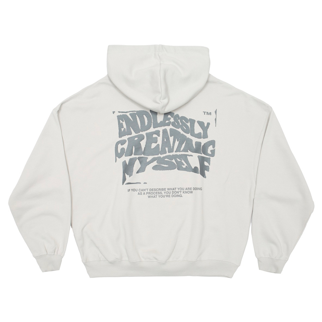 ENDLESSLY HOODIE LIGHT GRAY