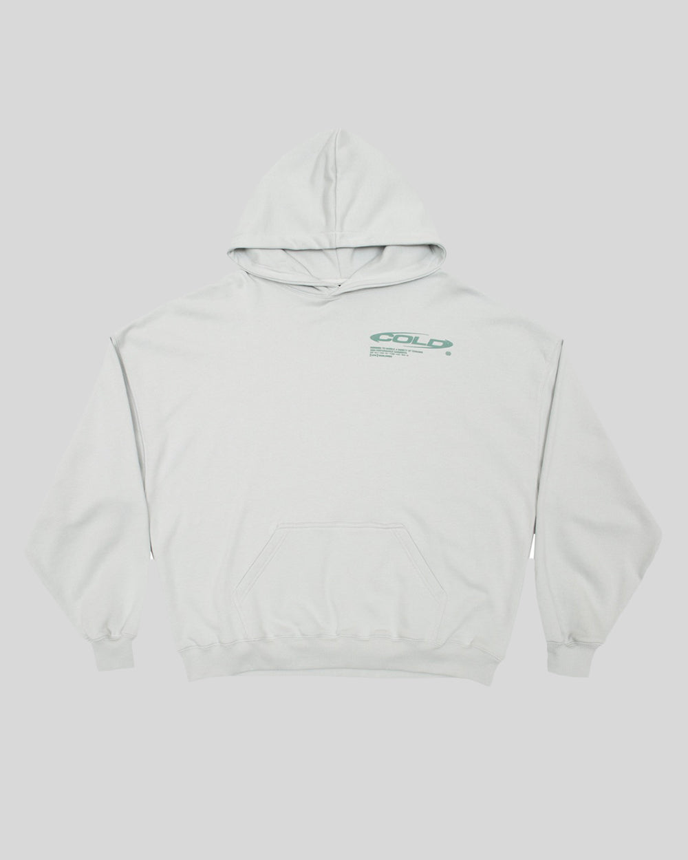 TRAILS HOODIE LIGHT GRAY