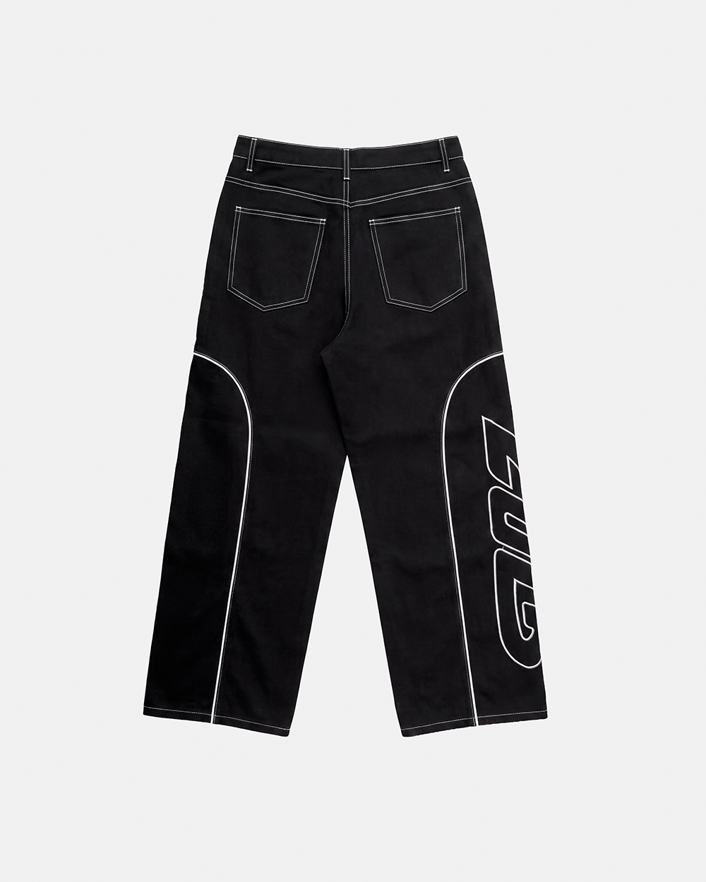 ROLLER V2 DENIM PANTS BLACK
