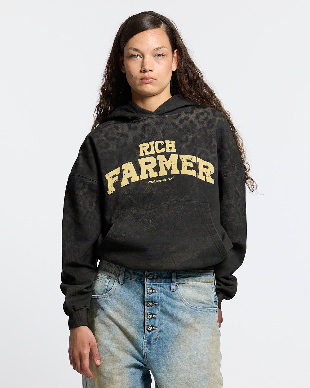 RICH FARMER HOODIE DARK GREY - Cold Culture #woman