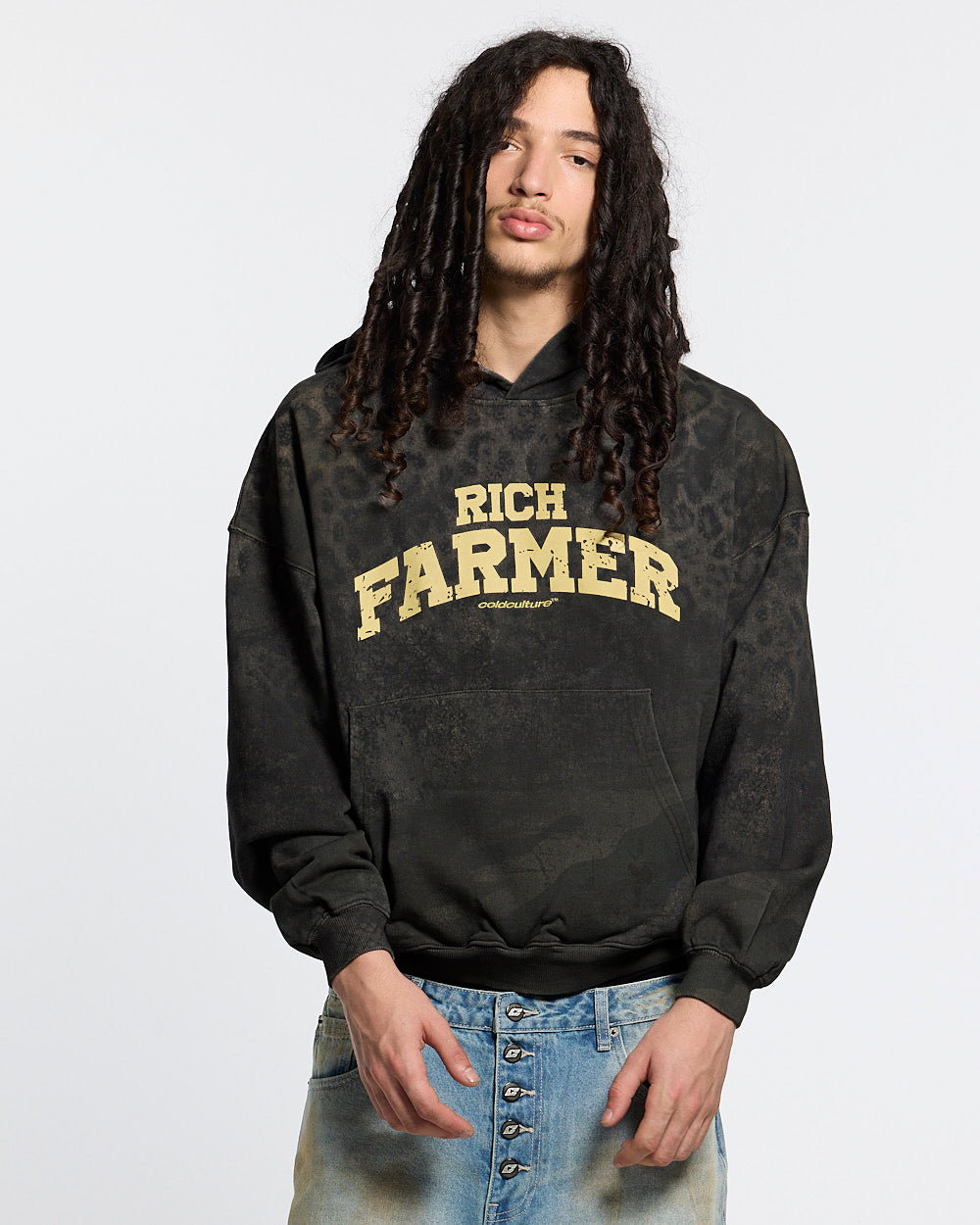 RICH FARMER HOODIE DARK GREY - Cold Culture #man