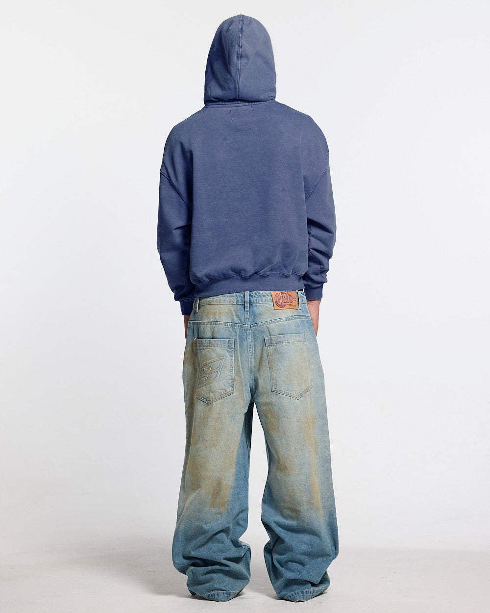 FIFTY - FIVE REASON HOODIE BLUE - Cold Culture  #man