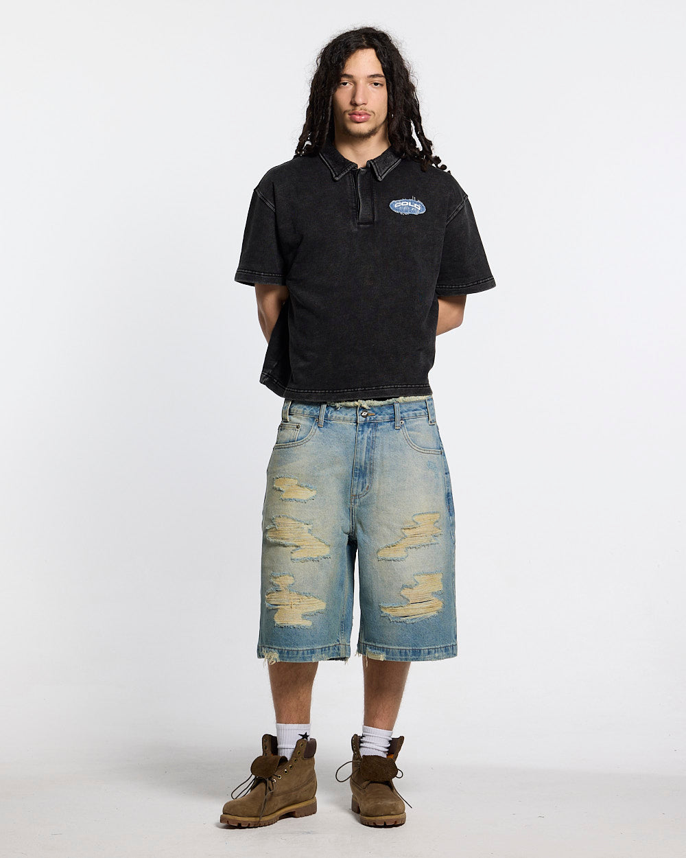 DISRUPT SHORTS LIGHT BLUE - Cold Culture #man