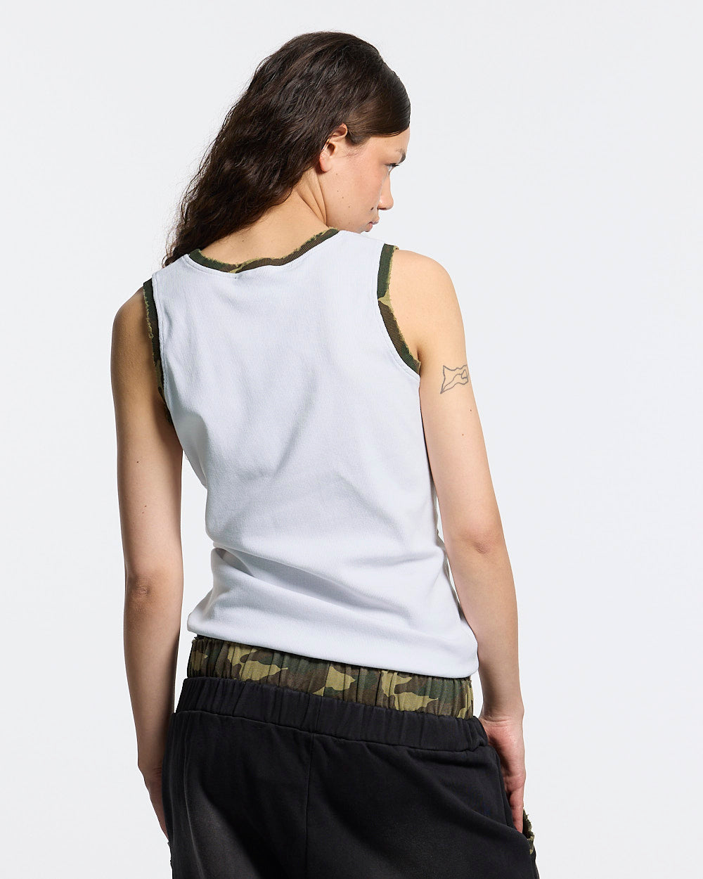 BLACK OPS TANK TOP WHITE - Cold Culture #woman