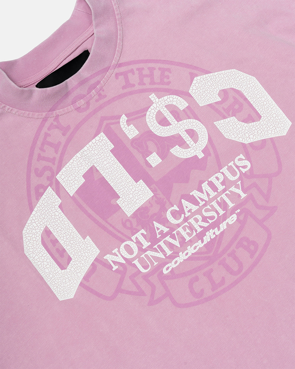 CAMPUS TEE PINK - Cold Culture
