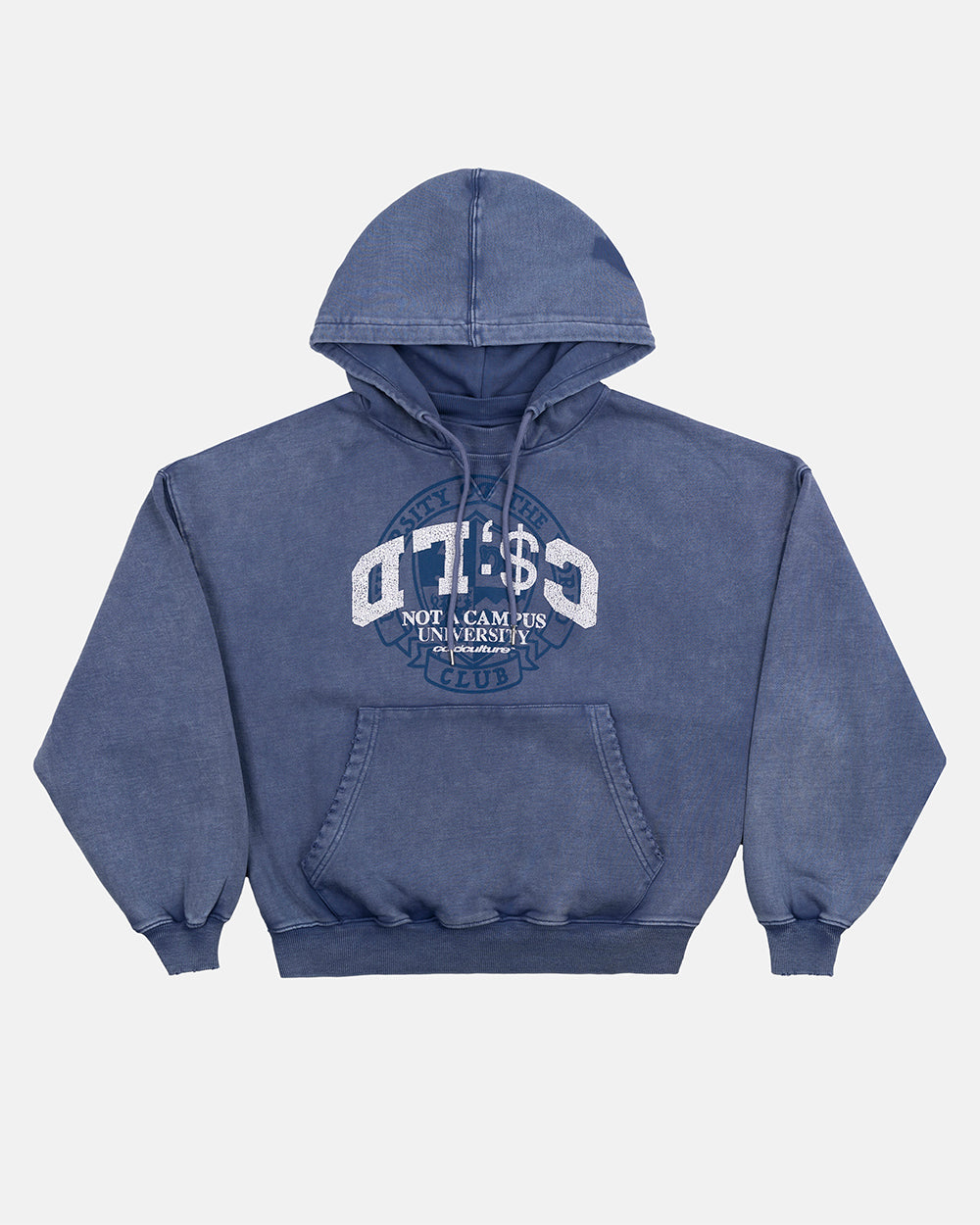 FIFTY - FIVE REASON HOODIE BLUE - Cold Culture 