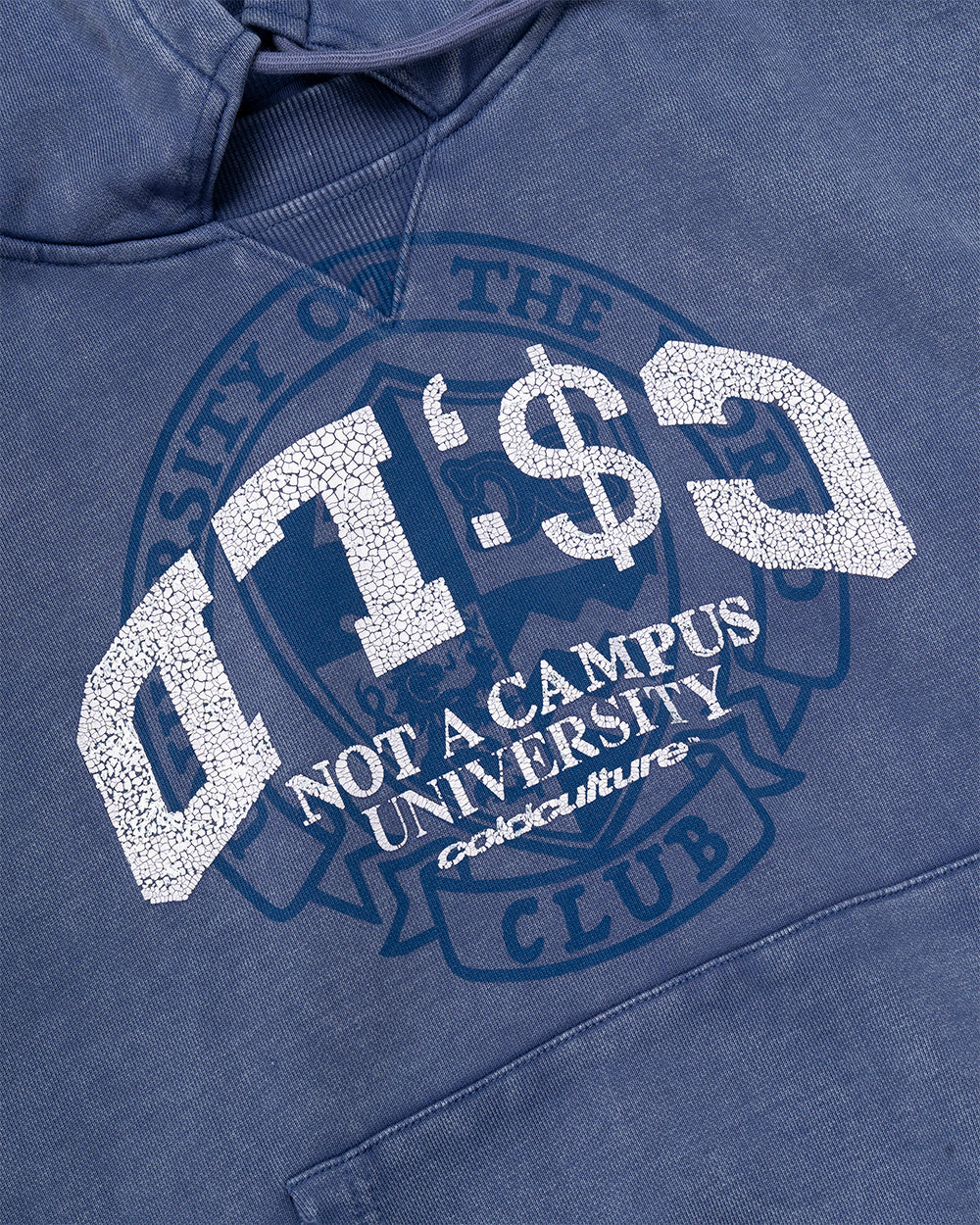 FIFTY - FIVE REASON HOODIE BLUE - Cold Culture 