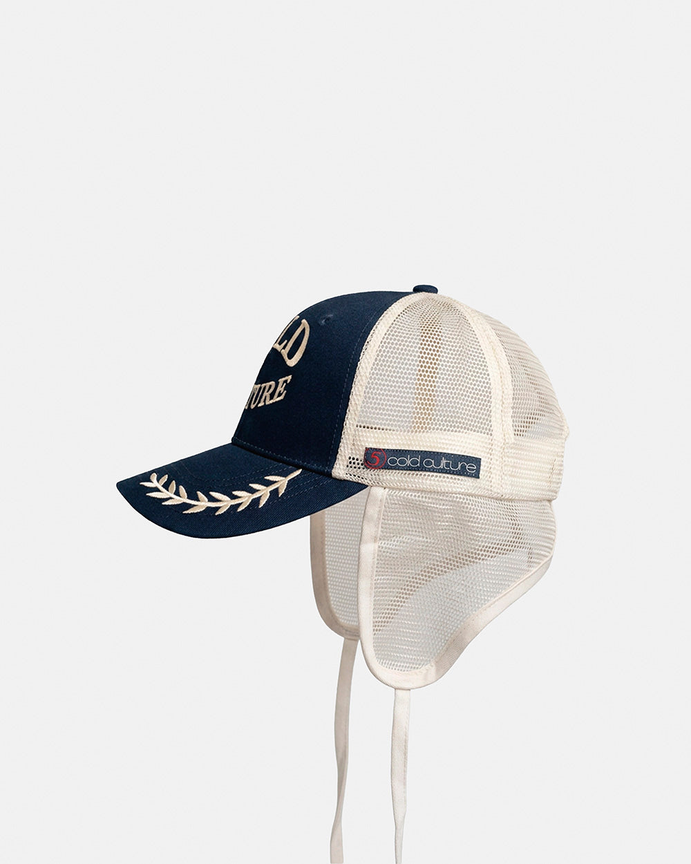SCOUT CAP NAVY AND OFF-WHITE