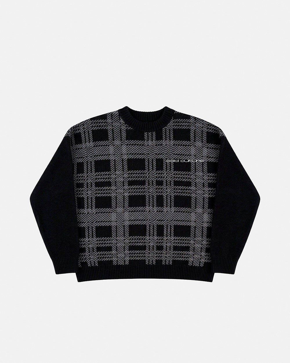 SHETLAND KNIT BLACK