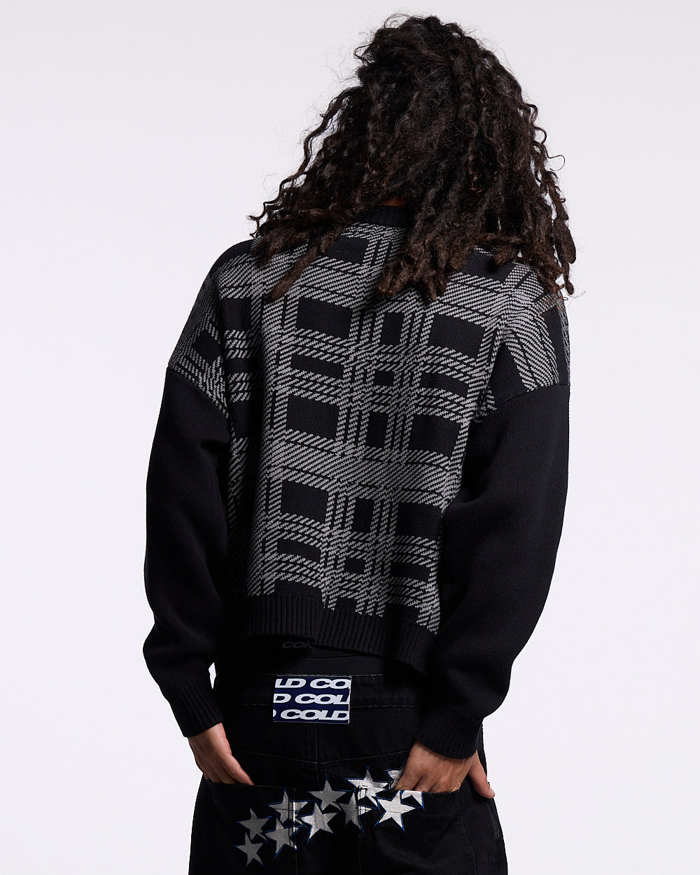SHETLAND KNIT BLACK