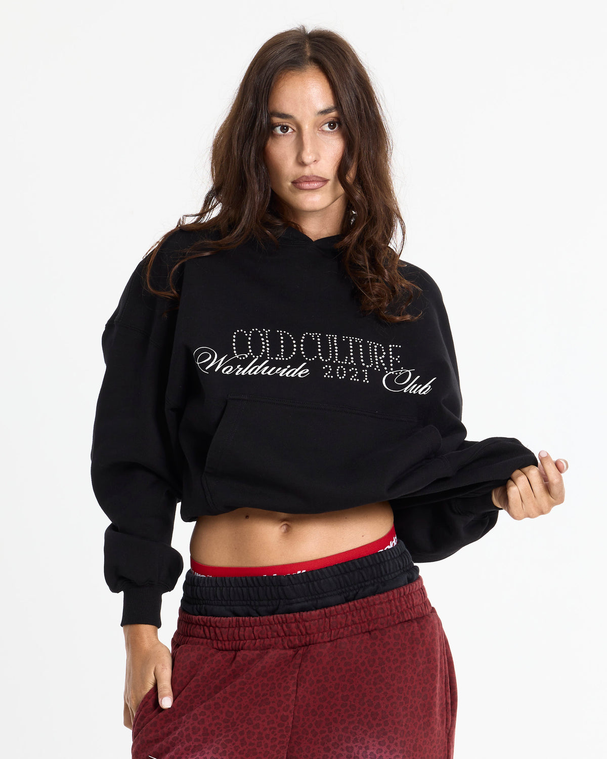 SHOT HOODIE BLACK - Cold Culture #woman