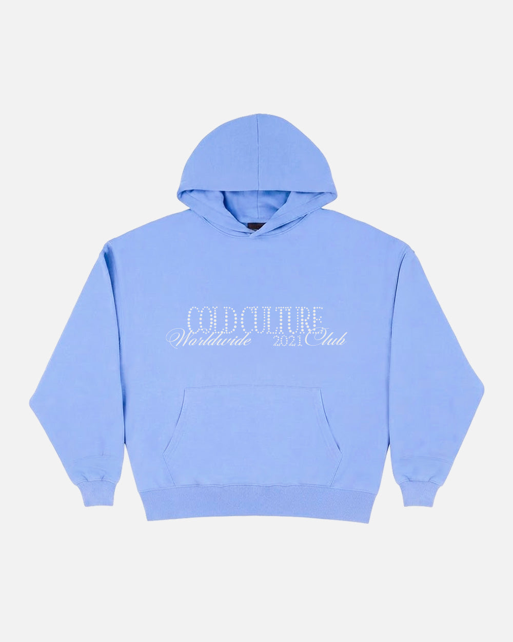 SHOT HOODIE BLUE - Cold Culture #packshot