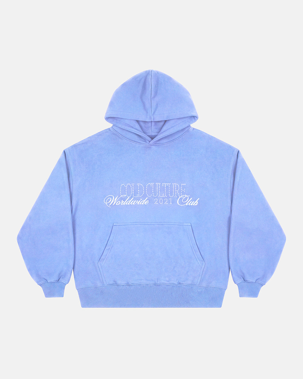SHOT HOODIE BLUE - Cold Culture #packshot