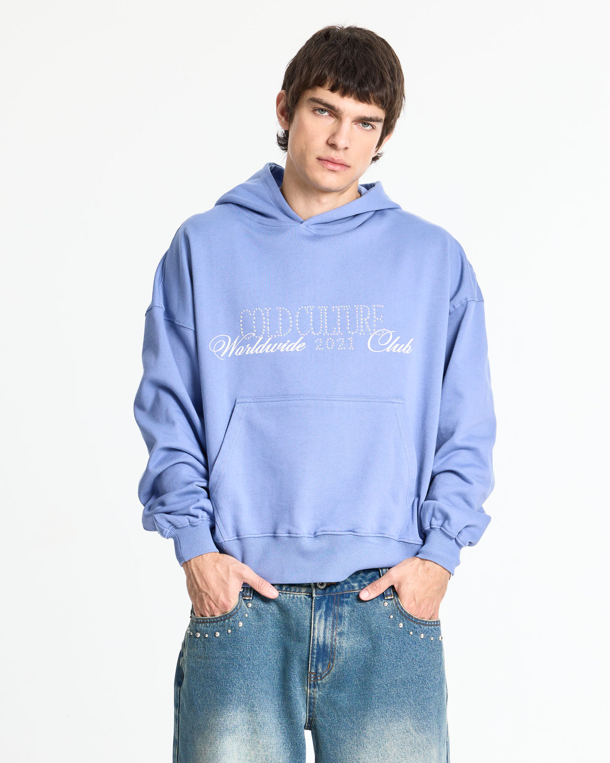 SHOT HOODIE BLUE - Cold Culture