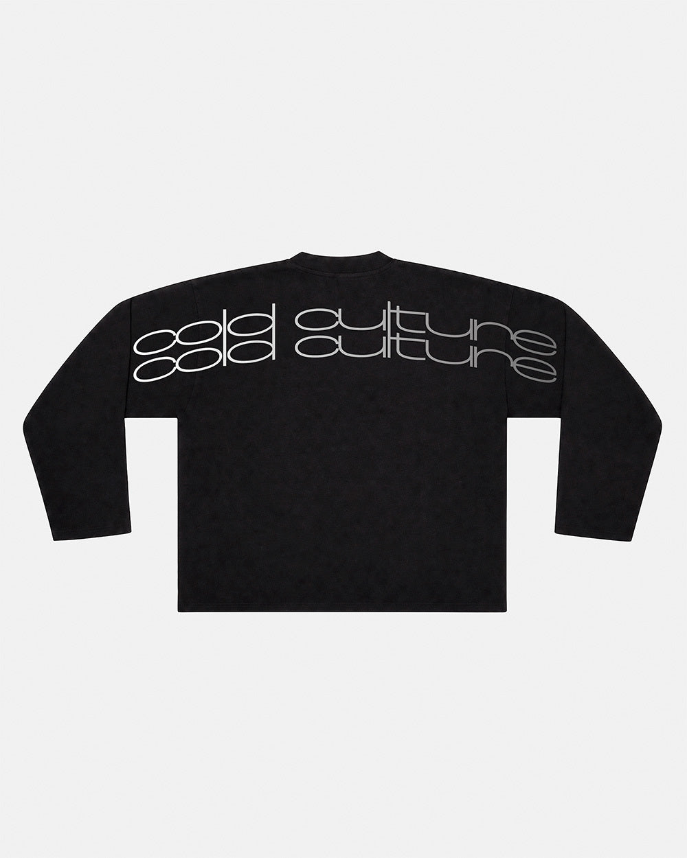 SKID CURVED LONGSLEEVE BLACK