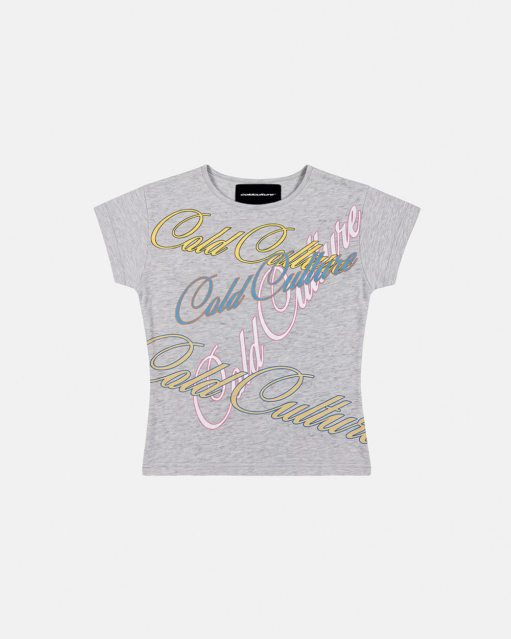 SLUGGER BABY TEE HEATHER GREY