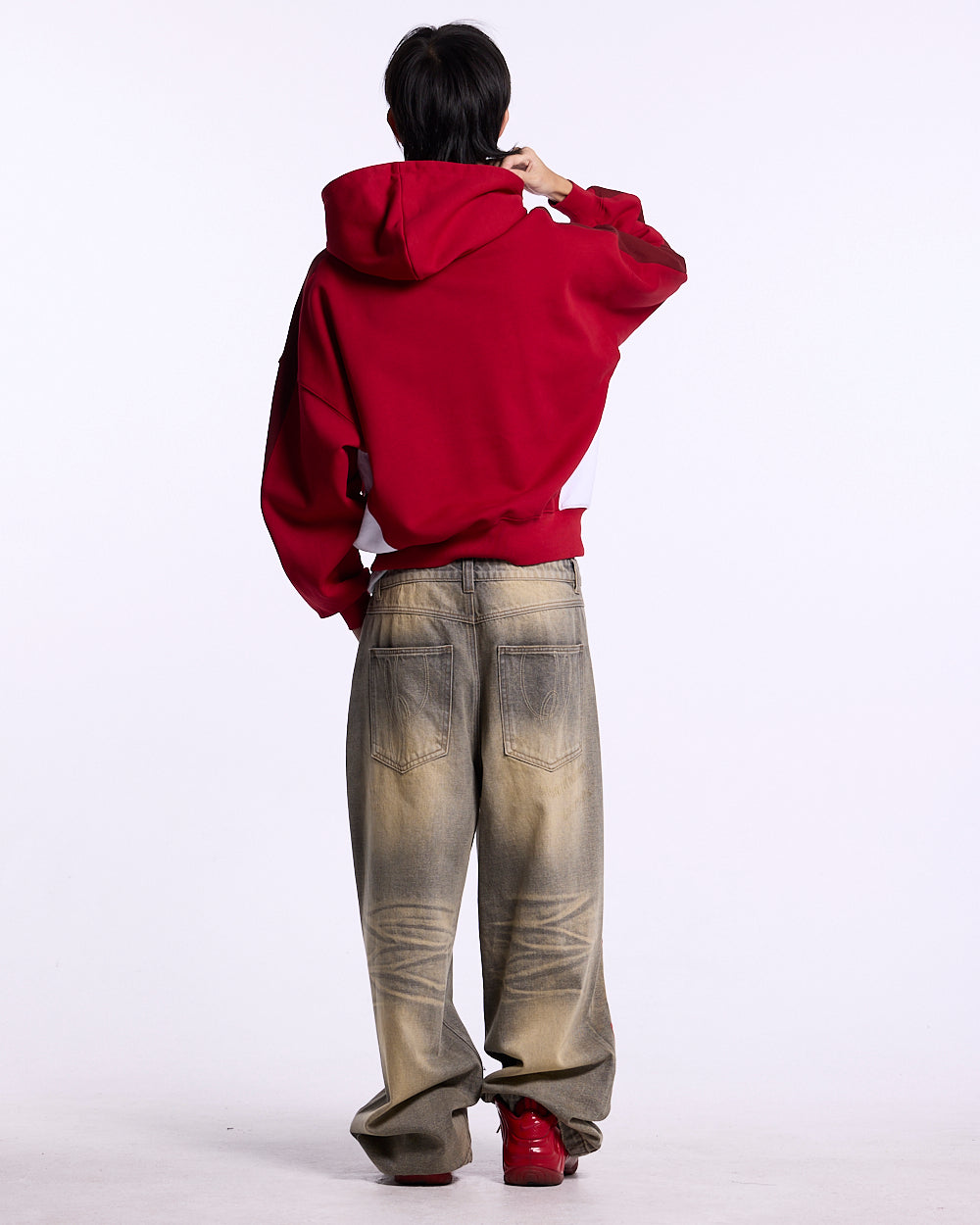 WIBBLE SCRIPT V3 PANTS BROWN WASH