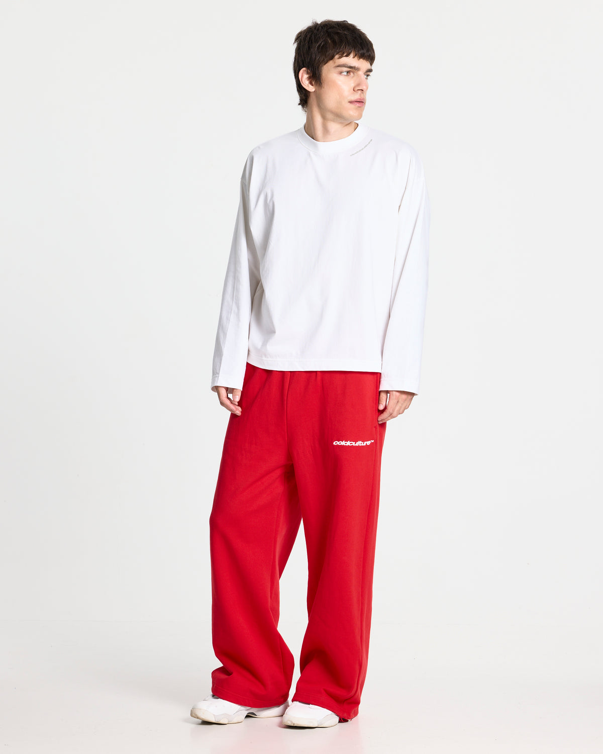 STARS SWEATPANTS RED - Cold Culture #man