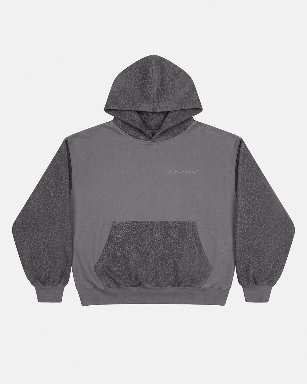 STRIPE HOODIE GREY
