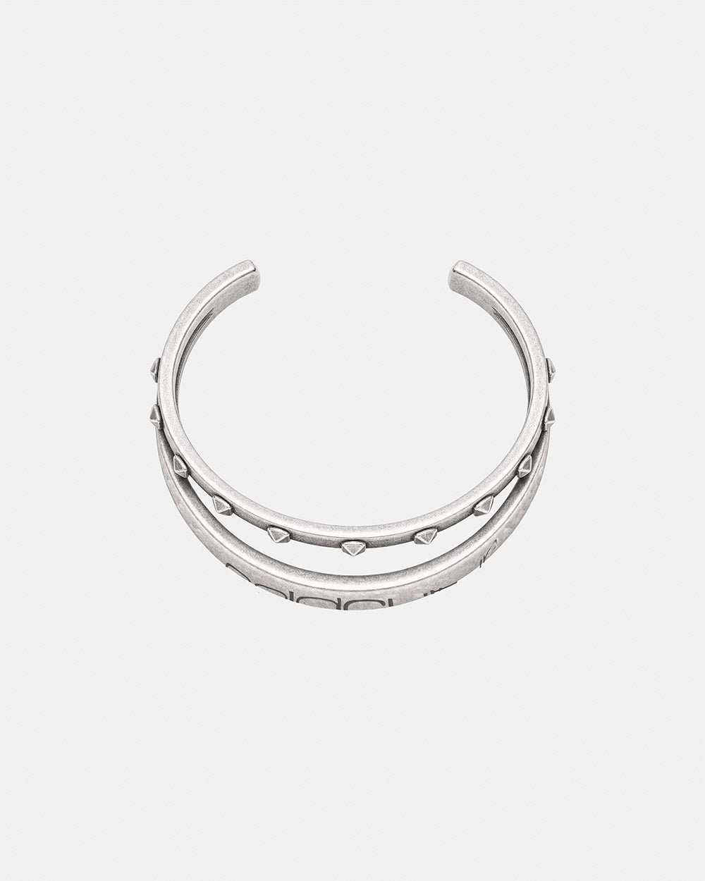 STUDDED BRACELET SILVER