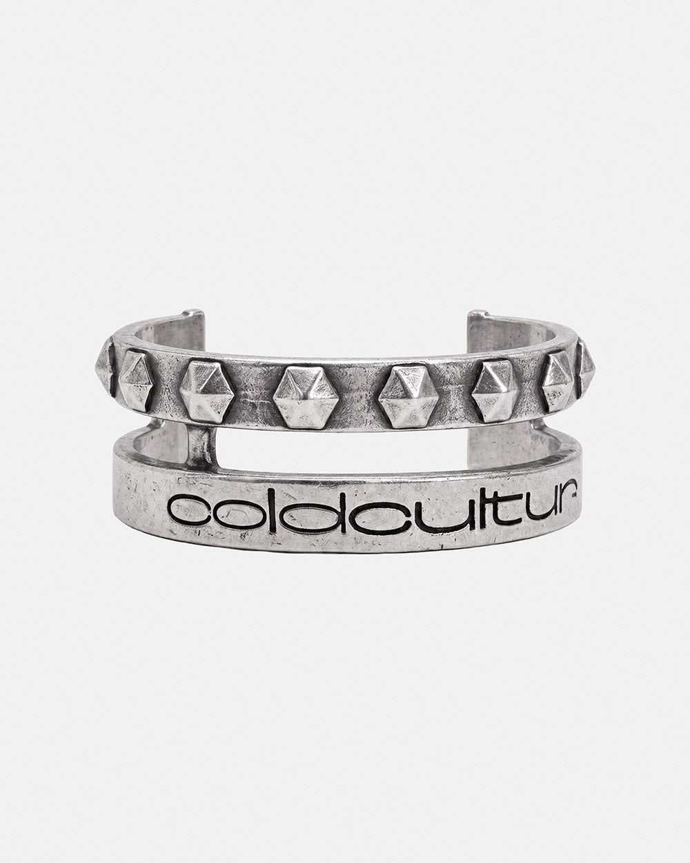 STUDDED BRACELET SILVER