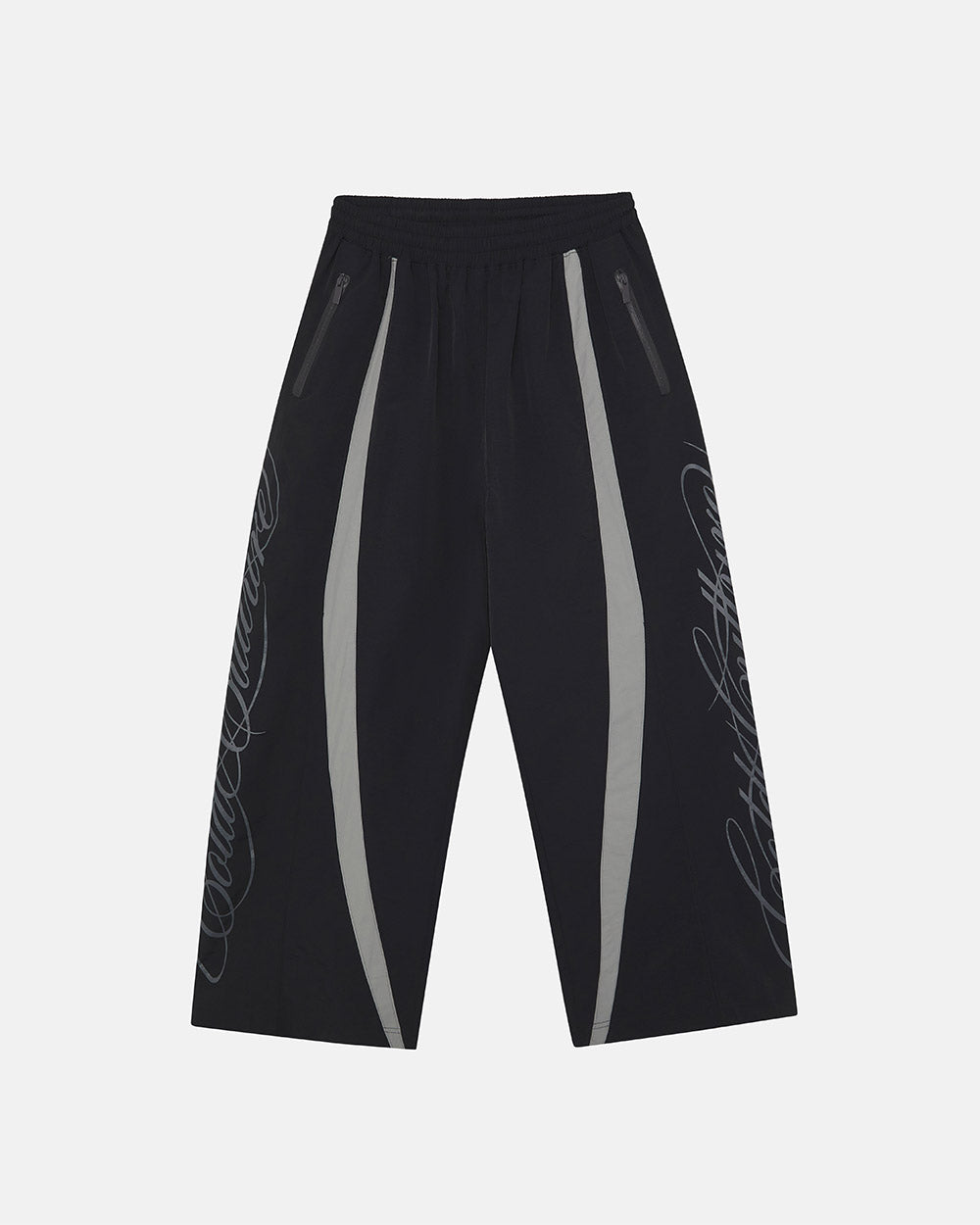 SCRIPT TECH PANTS BLACK