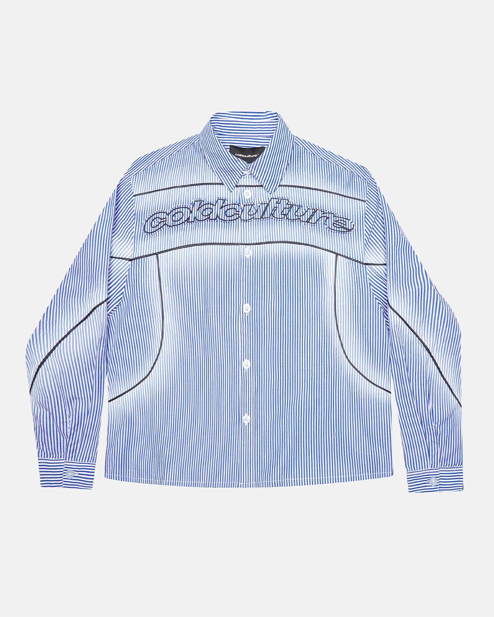 WORLDWIDE LONGSLEEVE SHIRT BLUE & WHITE