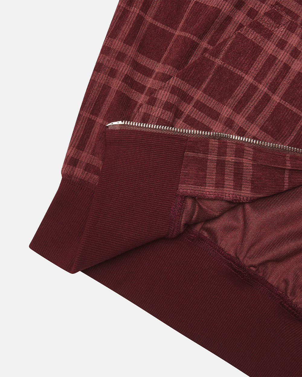 POSH ZIP HOODIE BURGUNDY