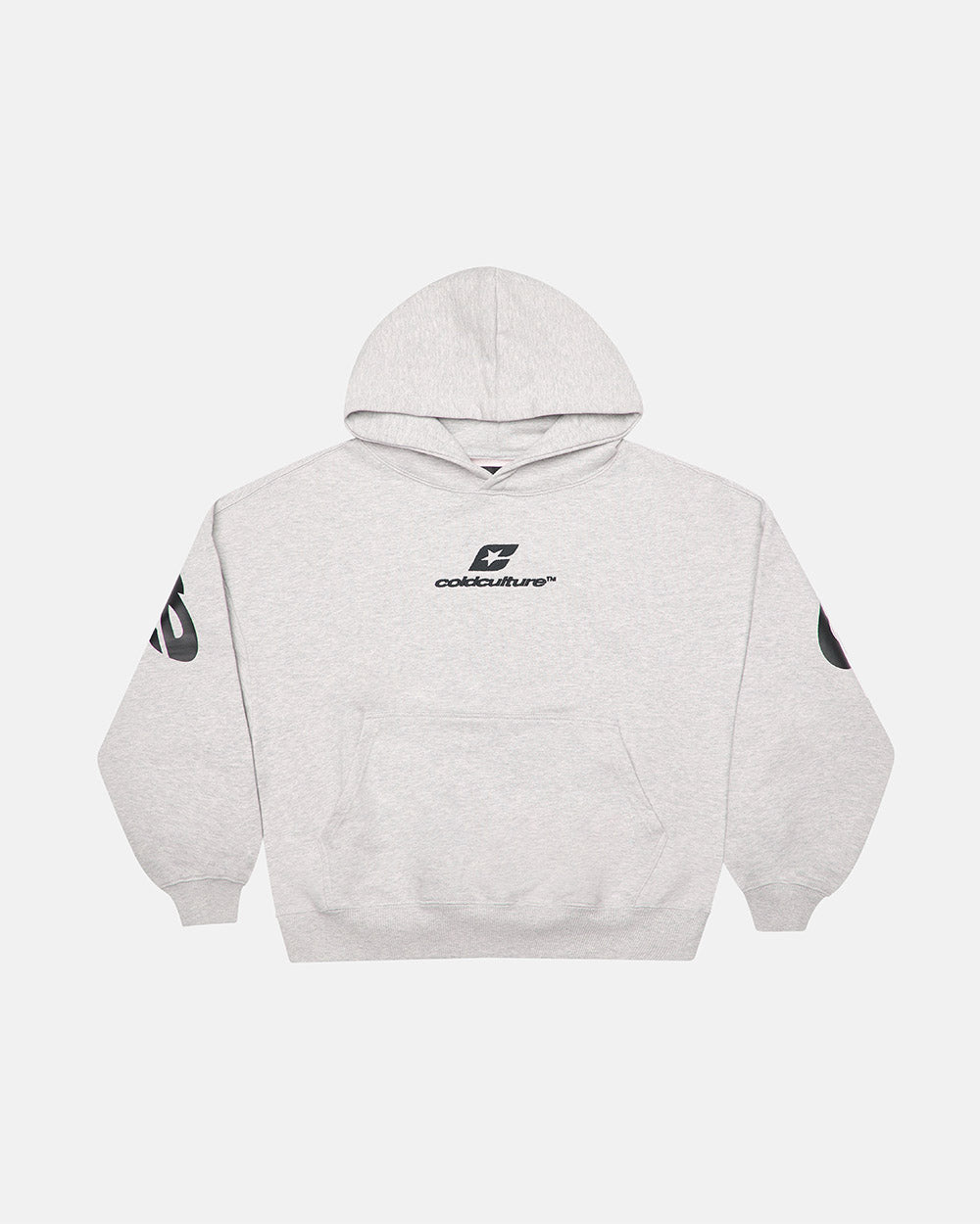 CURVED HOODIE GREY VIGORÉ