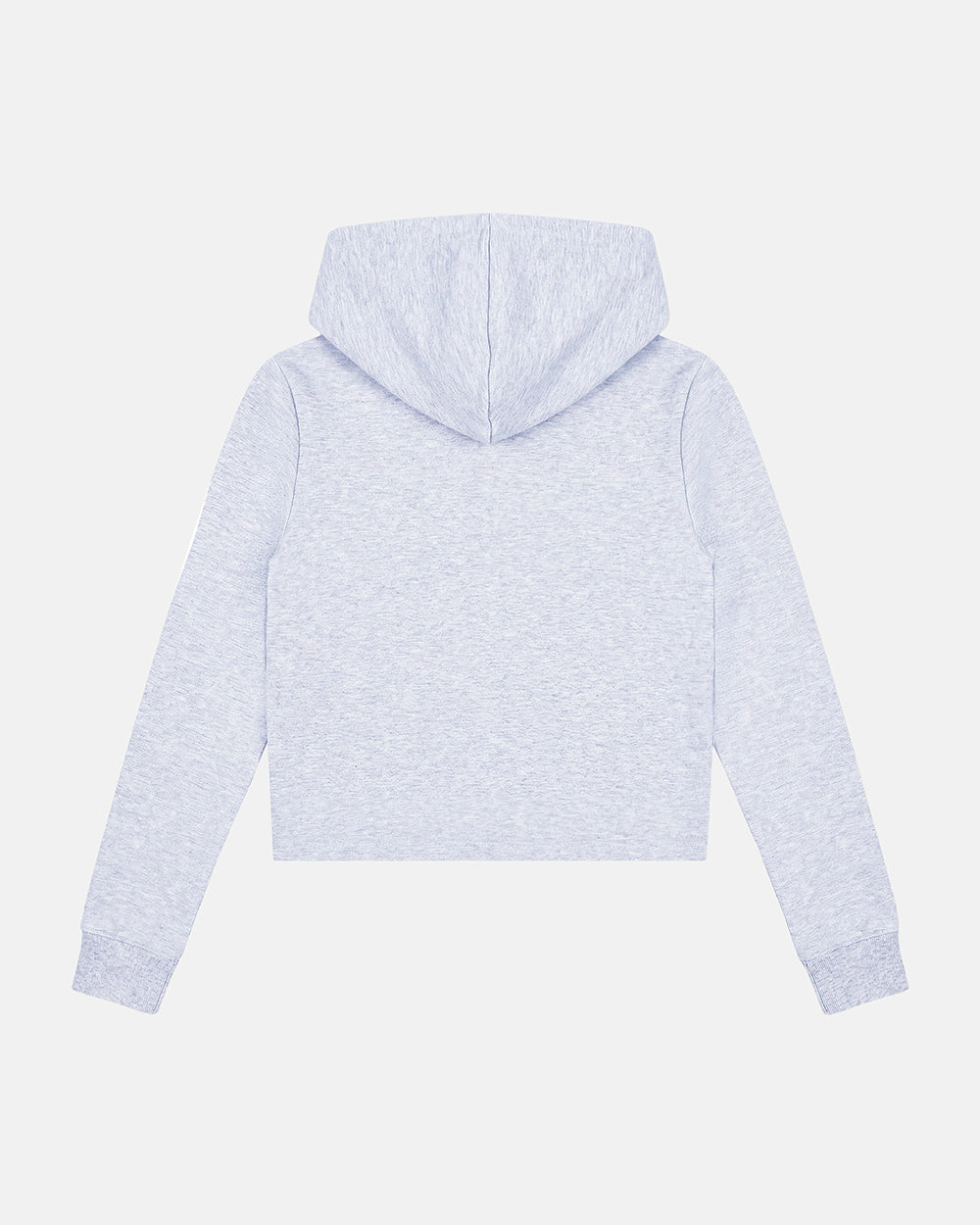 LACE ZIP HOODIE HEATHER GREY - DELAYED DELIVERY