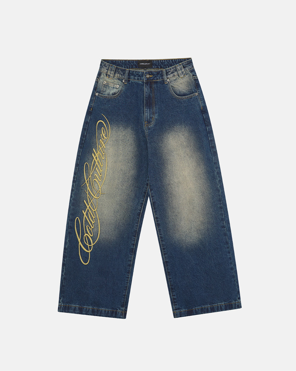 WIBBLE SCRIPT V3 PANTS BLUE