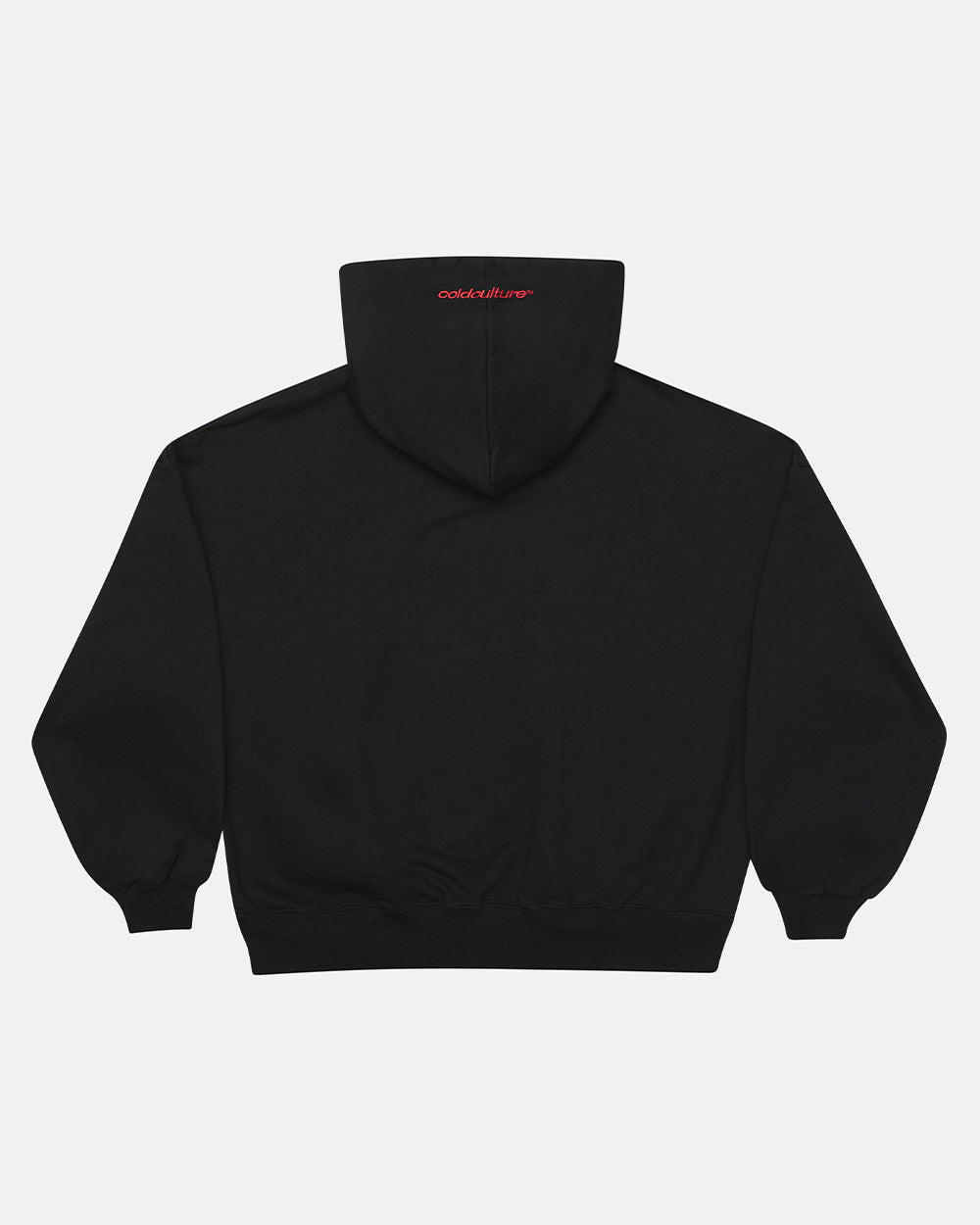 STARS HOODIE BLACK & RED