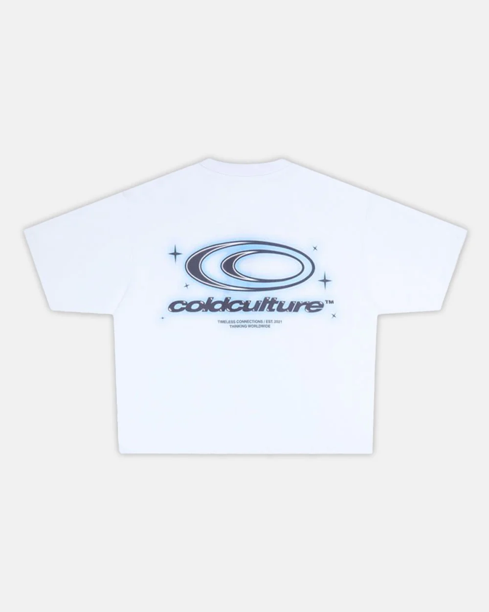 SHIMMER TEE WHITE