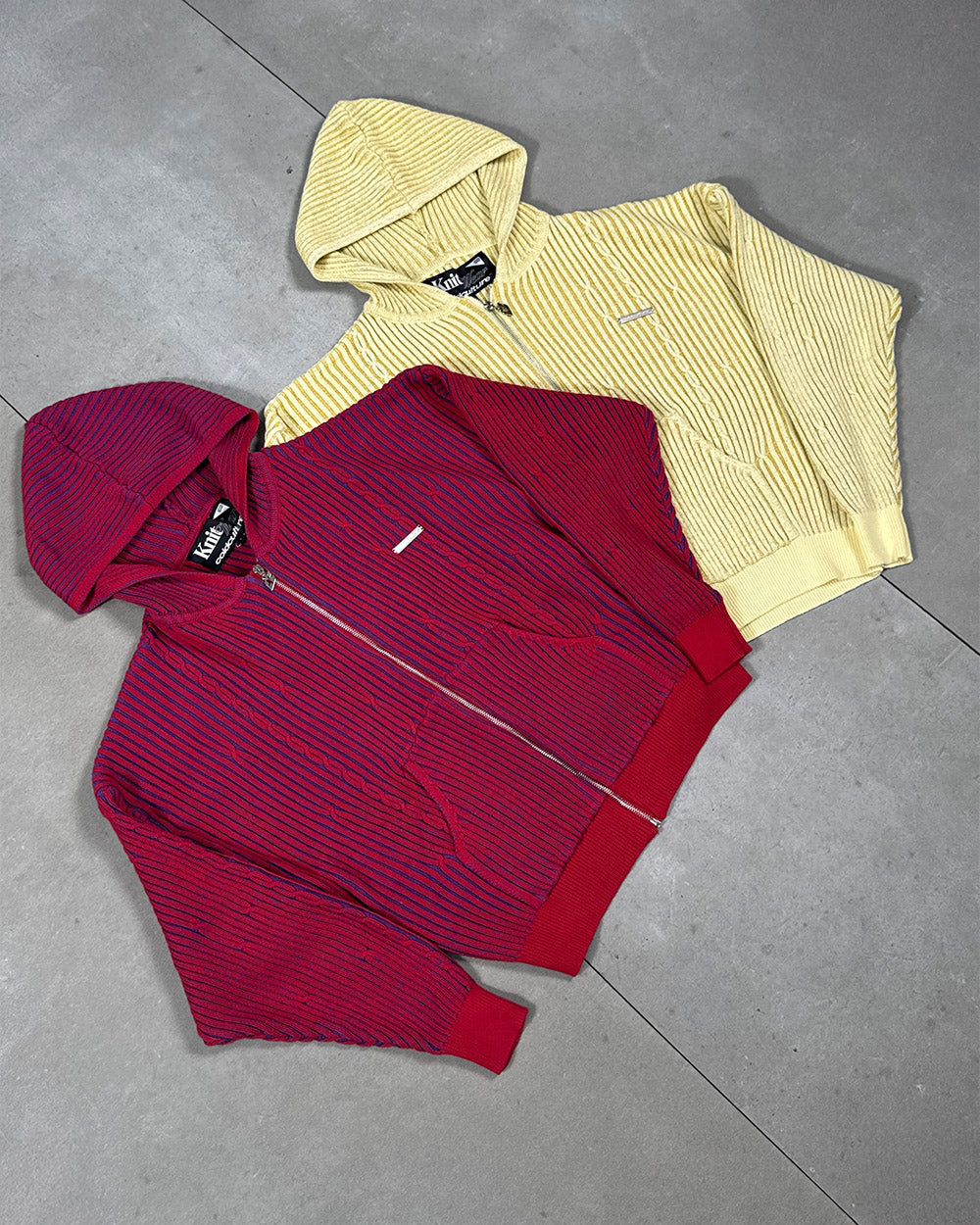 VIBE JUNCTION KNIT BLUE & RED