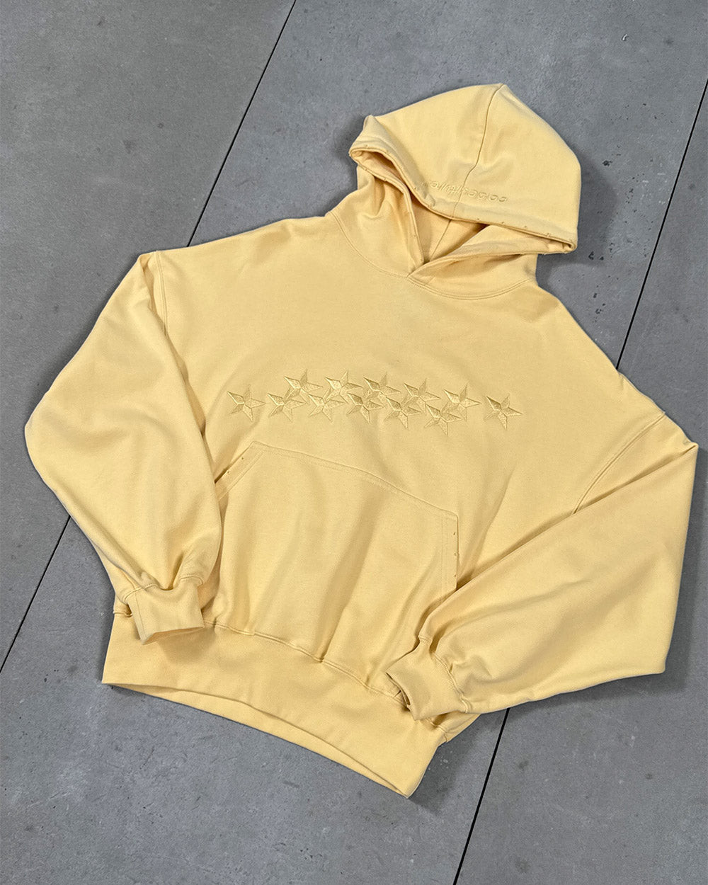 STARS HOODIE YELLOW