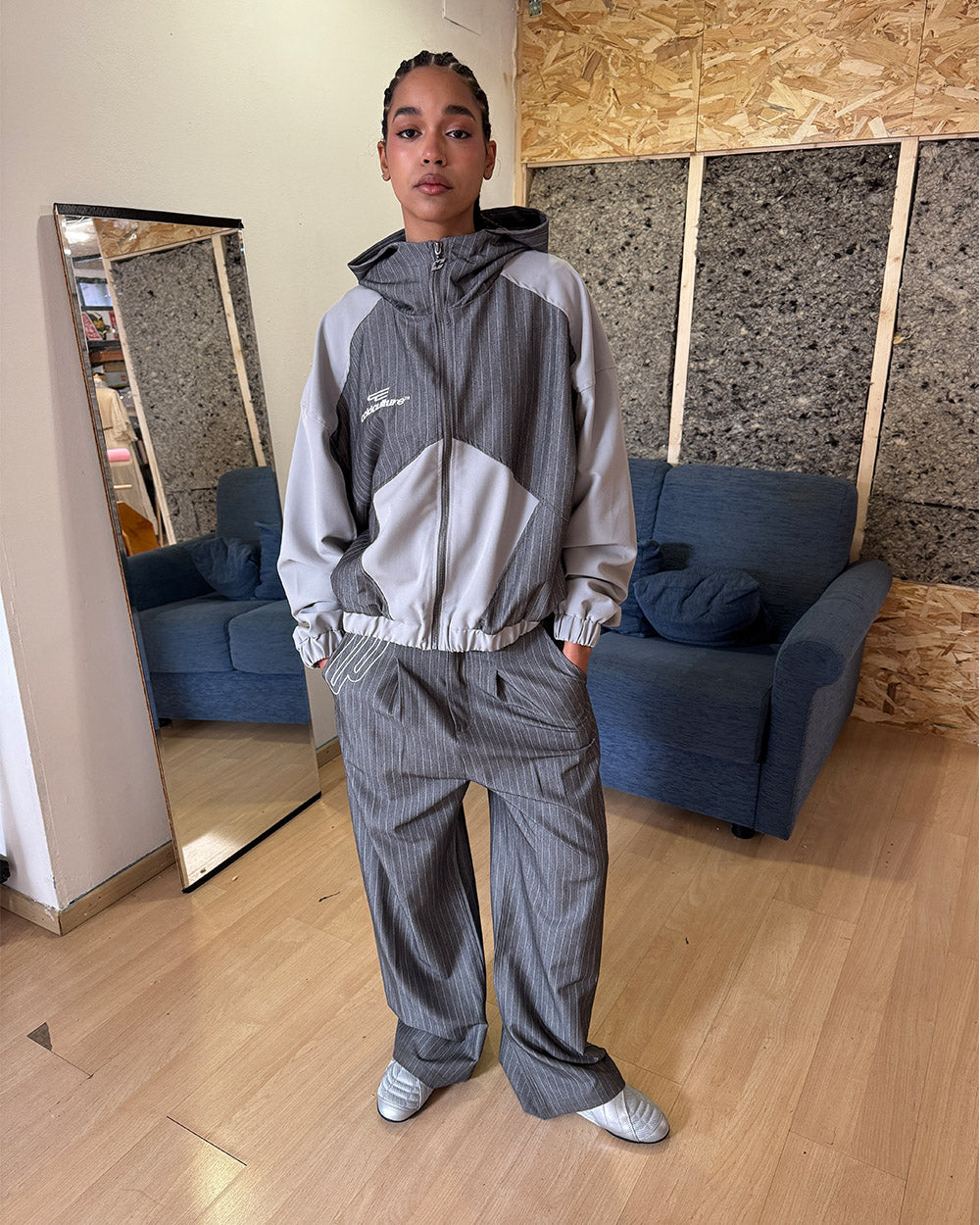 NOT FORMAL SET PANTS GREY