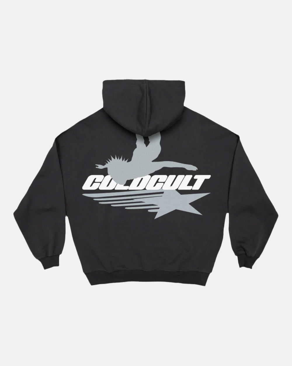 GALACTIC GLIDE HOODIE BLACK