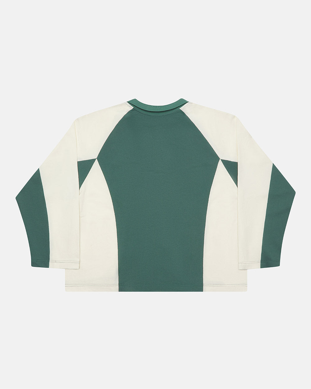 EXTREME POLO LONGSLEEVE GREEN AND BEIGE