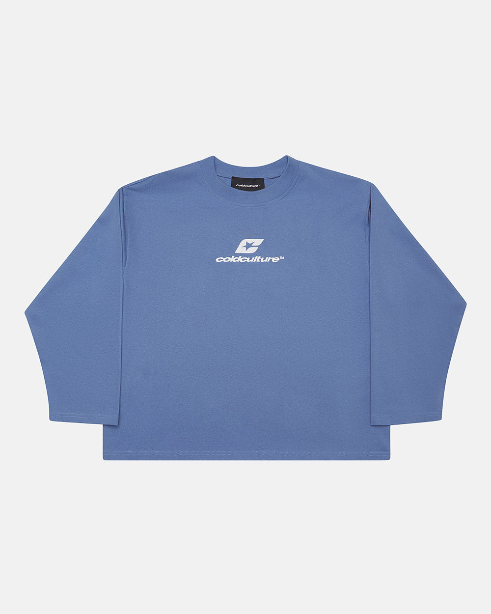 CURVED LONGSLEEVE BLUE