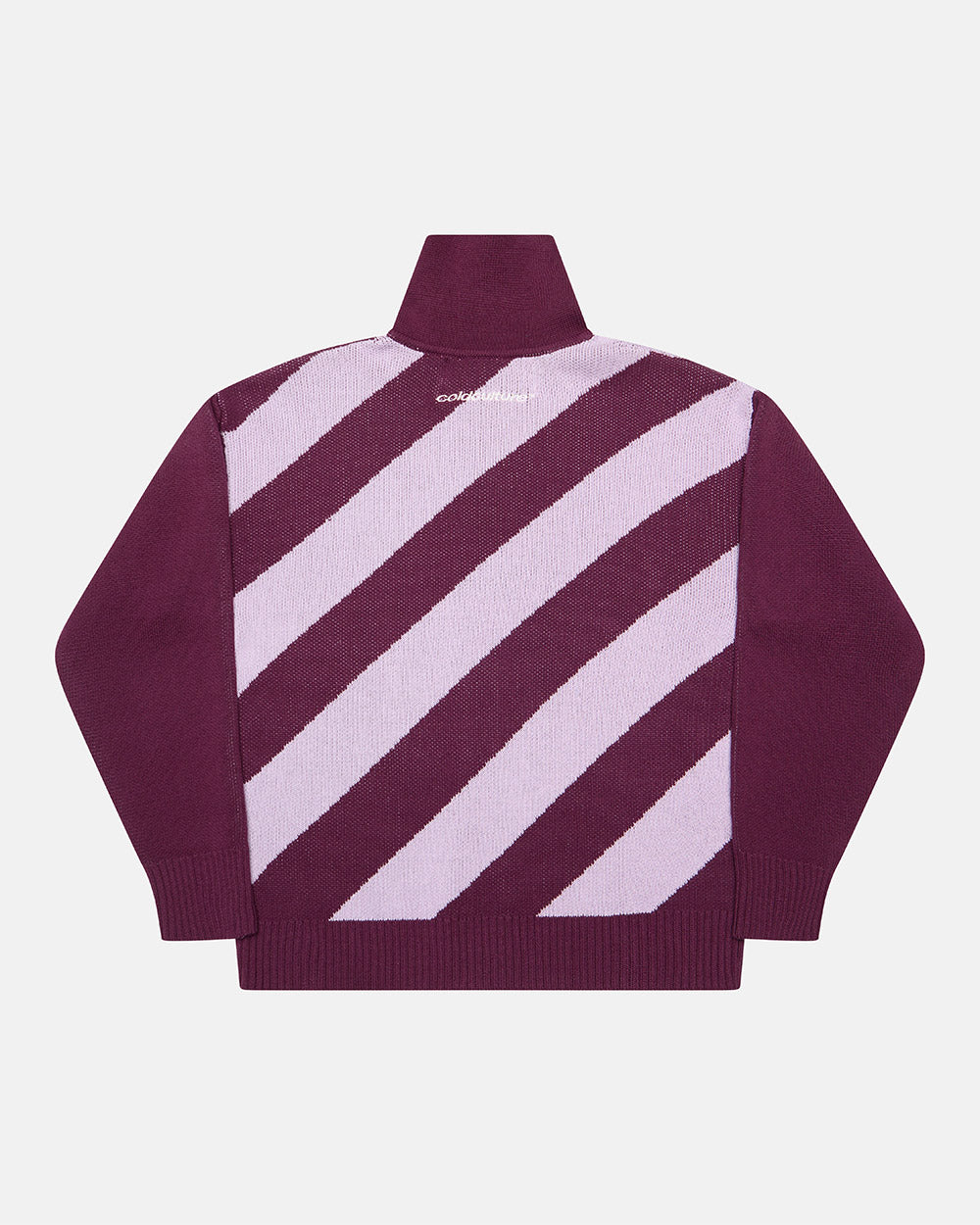 LINES FUSION KNIT PINK & PURPLE