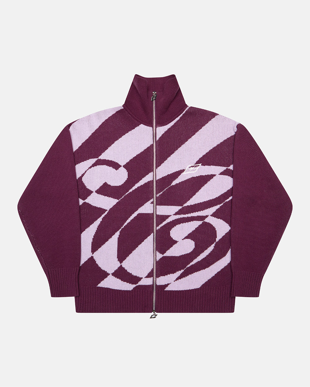 LINES FUSION KNIT PINK & PURPLE
