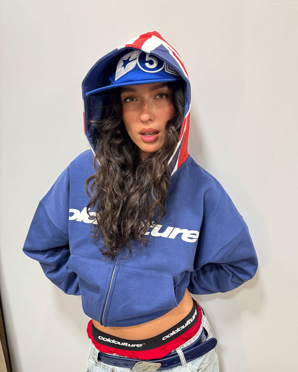 CHEERS ZIPPER INTENSE BLUE