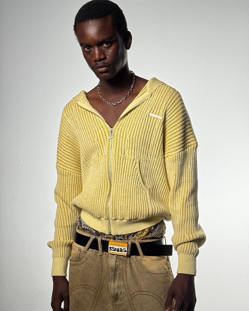 VIBE JUNCTION KNIT LIGHT YELLOW
