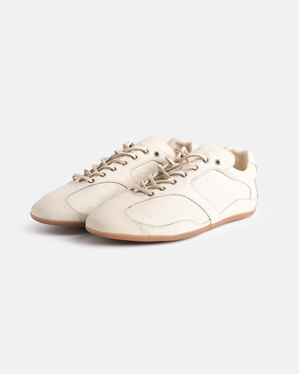 SILENT CODE SNEAKERS SUEDE WHITE