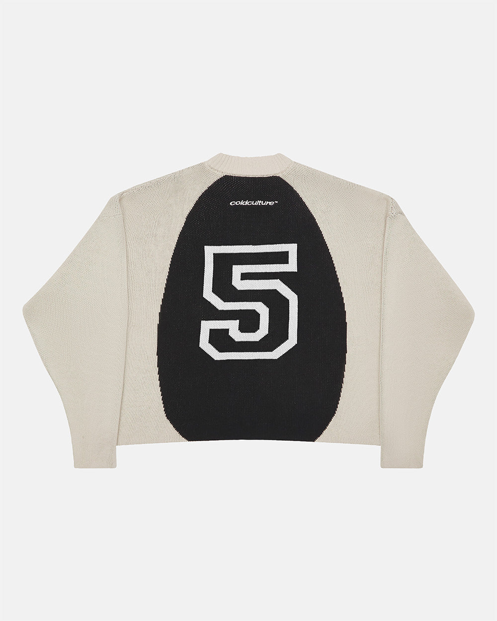 ALPHA KNIT BEIGE & BLACK
