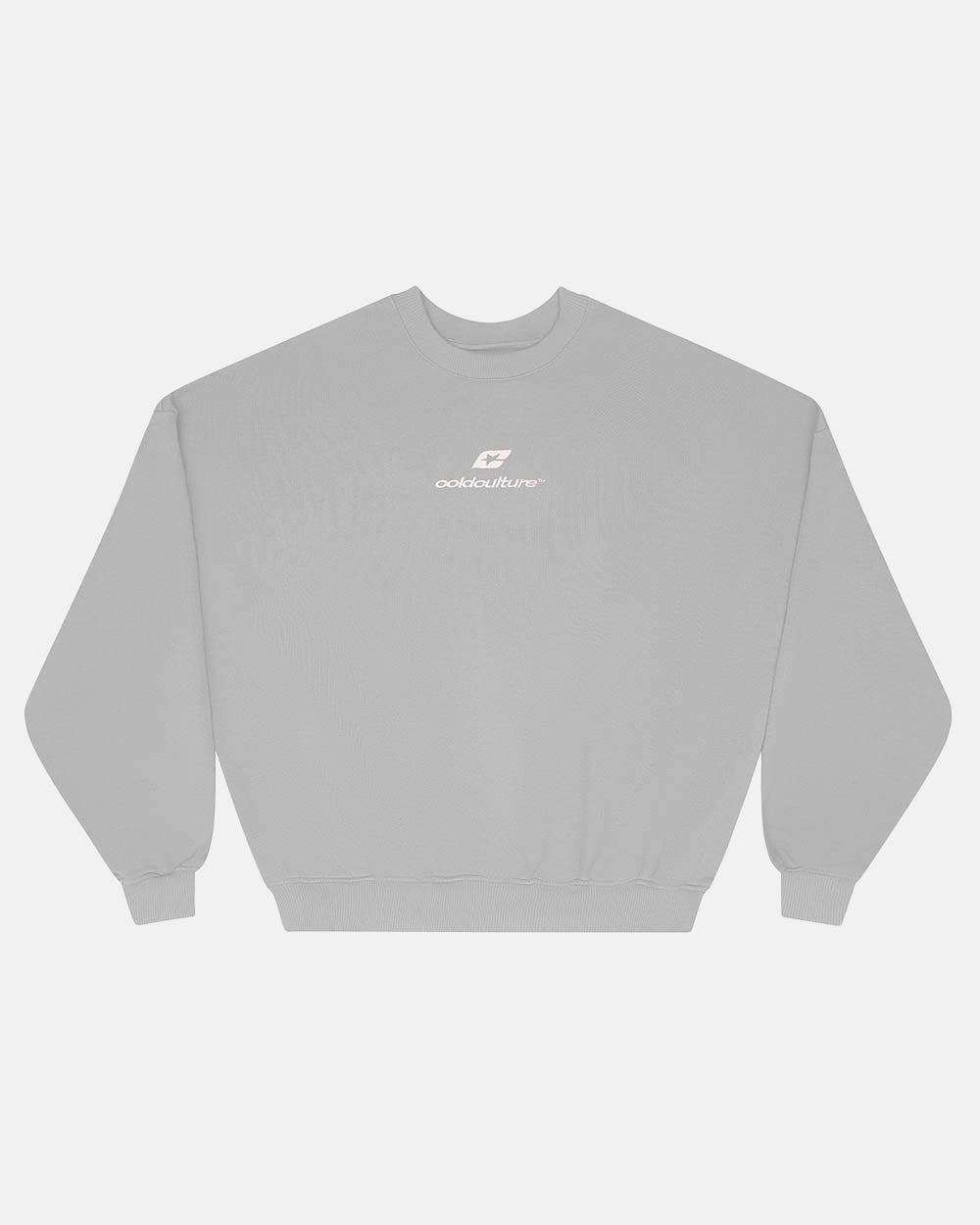 CURVED CREWNECK GREY
